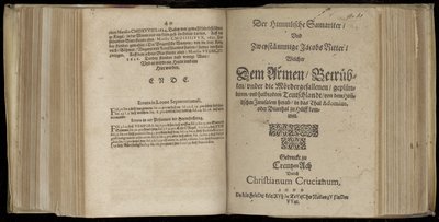 Cover of Der himmlische Samariter, und zweystämmige Jacobs Ritter