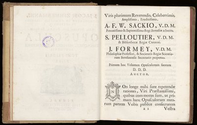 Cover of Opuscula theologici, historici et philosophici argumenti tomi prioris